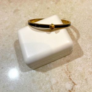 Kate Spade Black Bangle - Thin